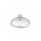 Bague 54 Bague Solitaire Or blanc Diamant 58 Facettes 2231639CN