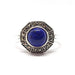 Bague Bague vintage lapis lazuli argent 58 Facettes