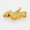 Pendentif Breloque ancienne or chien 58 Facettes 18-108A