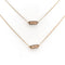 Collier Ginette NY Collier Sautoir Or rose 58 Facettes 2246424CN