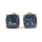 Boucles d'oreilles Boucles d'oreilles topazes blue London or jaune 58 Facettes