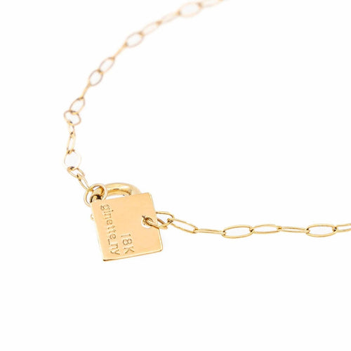 Bracelet Ginette NY Bracelet Baby Lace Monogram Or rose 58 Facettes 2322864CN