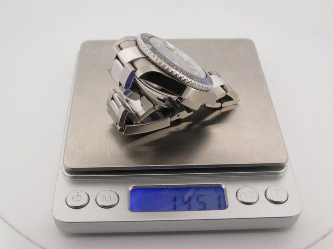 Montre montre ROLEX batman gmt-master ii oyster perpetual automatique 40 mm 58 Facettes 256322