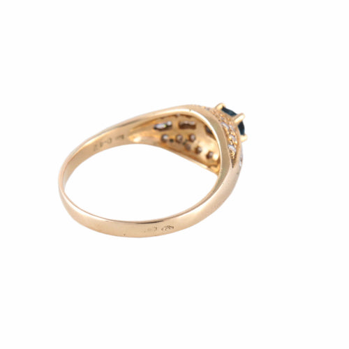 Bague BAGUE SAPHIR & DIAMANTS 58 Facettes BO/220096 NSS