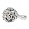 Bague 51 Bague Or blanc Diamant 58 Facettes 2231513CN