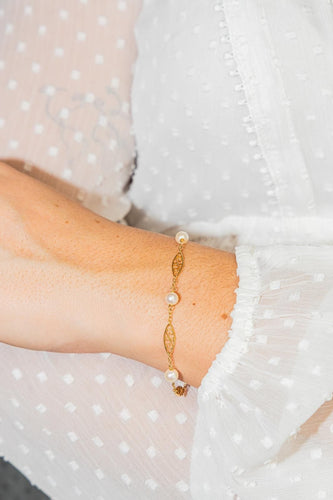 Bracelet Bracelet Or jaune Perle 58 Facettes 2682331CD