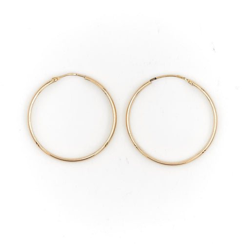 Boucles d'oreilles Boucles d'oreilles Créoles Or jaune 58 Facettes 1917645CN