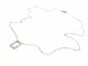 Collier Collier Or blanc Diamant 58 Facettes 579201RV