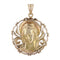Pendentif Médaille vierge en or ancienne 58 Facettes 23-123