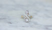 Bague 52 Bague Toi et Moi diamants Belle Epoque 58 Facettes