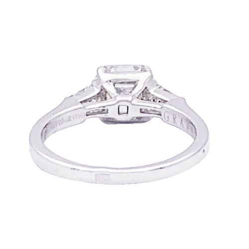Bague 49 Bague Graff "Promise" platine, diamants. 58 Facettes 33450