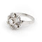 Bague 53 Bague Marguerite Or blanc Diamant 58 Facettes 2058074CN