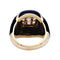 Bague 52 Bague Boucheron, "Chevalière", or jaune, bois et diamants. 58 Facettes 33173
