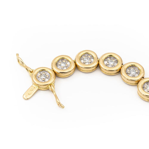Bracelet Bracelet Ligne Or jaune Diamant 58 Facettes 2201512CN