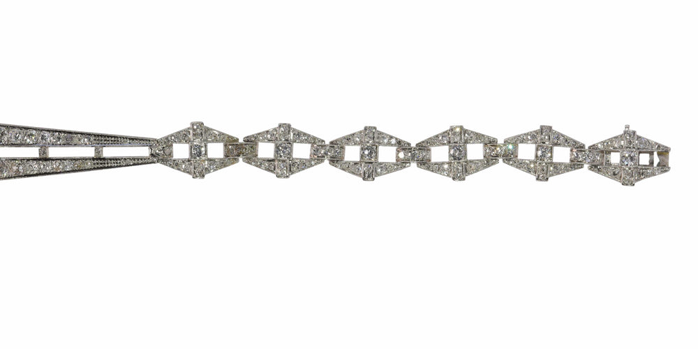 Collier Collier de chien diamants Art Déco 58 Facettes 23023-0064