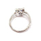 Bague Bague saphir milky diamants or blanc 58 Facettes
