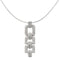Collier Collier Pendentif Or blanc Diamant 58 Facettes 2377923CN