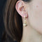 Boucles d'oreilles Pendants d'oreilles anciens or rose 58 Facettes 21-678A