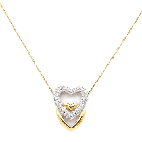 Collier Collier Coeur Or jaune 58 Facettes 2255626CN