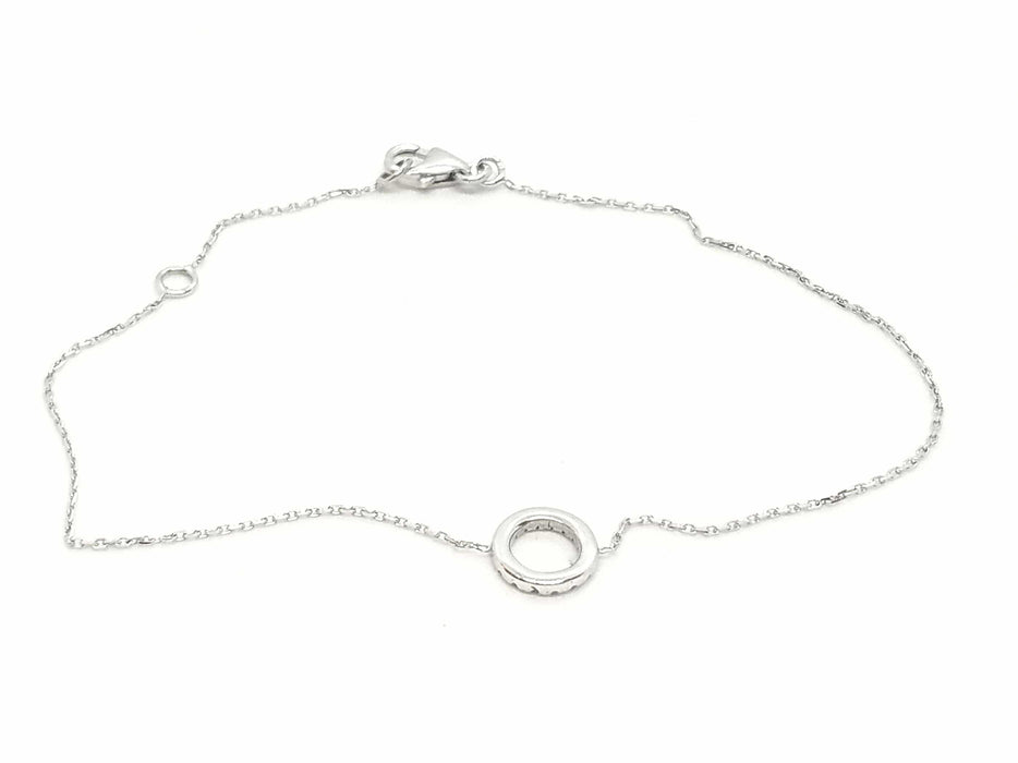 Bracelet Bracelet Graphique Or blanc Diamant 58 Facettes 579169RV