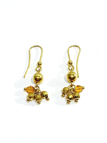 Boucles d'oreilles Paire de boucle d'oreilles en or et perles 58 Facettes