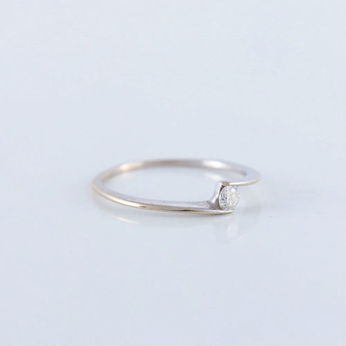 Bague 49 Bague Solitaire Diamant 0.10ct 58 Facettes JE150