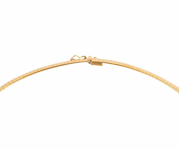 Collier Collier ras de cou vintage en or jaune 58 Facettes BO/230002