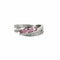 Bague 51 BAGUE "DIMONA" SAPHIRS DIAMANTS 58 Facettes BO/230063