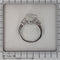 Bague 52 Bague de fiançailles Or blanc & diamants 58 Facettes 22294-0064