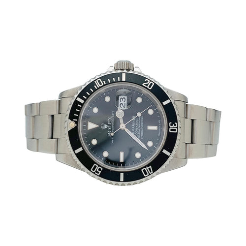 Montre Montre Rolex "Submariner" en acier. 58 Facettes 31413