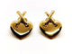 Boucles d'oreilles Boucles d'oreilles Coeur Or jaune 58 Facettes 1161913CN