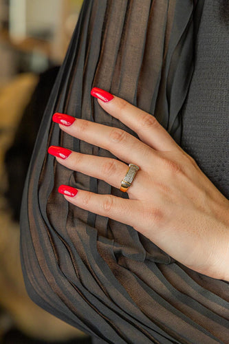 Bague 54 Bague Bandeau Or jaune Diamant 58 Facettes 2719339CN