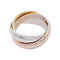 Bague 49 Bague Cartier, "Trinity", 3 ors. 58 Facettes 33033