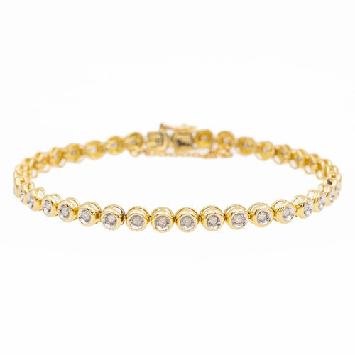 Bracelet Bracelet Ligne Or jaune Diamant 58 Facettes 2328940CN