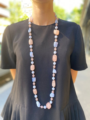 Collier Sautoir en argent 58 Facettes S7