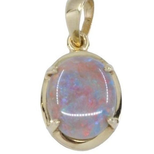 Pendentif Pendentif en or jaune, et opale 58 Facettes 061891