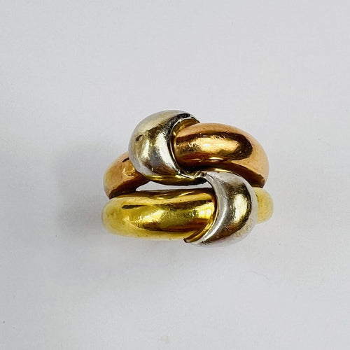 Bague Bague Jonc 3 Ors 58 Facettes 20400000727