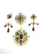 Broche Parure ancienne en or 18 carats néo renaissance 58 Facettes