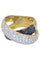 Bague BAGUE ENTRELACÉE SAPHIRS ET DIAMANTS 58 Facettes 057011