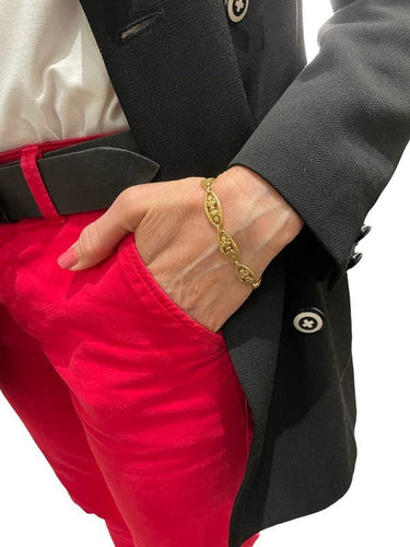 Bracelet BRACELET ANCIEN DÉCOR FLORAL 58 Facettes 050451