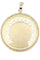 Pendentif MÉDAILLE VIERGE ANCIENNE 58 Facettes 046521