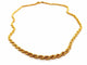 Collier Collier Maille torsadée Or jaune 58 Facettes 1649341CN