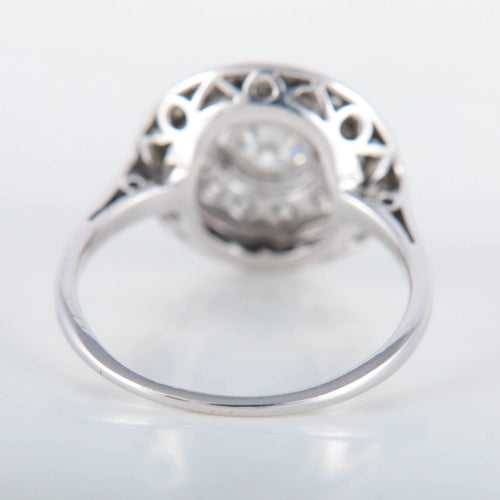 Bague 55 Bague Platine Diamants 58 Facettes 8391