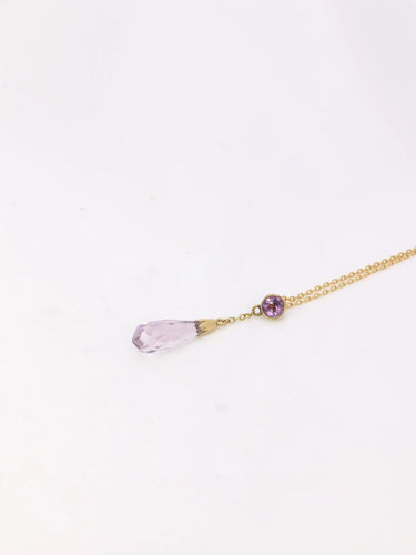 Pendentif Pendentif Or jaune Améthyste briolette 58 Facettes 964