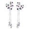 Boucles d'oreilles Boucles d'oreilles Cartier, "Caresse d'Orchidée", or blanc, diamants, pierres de couleur. 58 Facettes 33023
