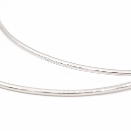 Bracelet Bracelet Jonc Or blanc 58 Facettes 2360853CN