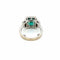 Bague Bague Or Diamants Emeraude 58 Facettes