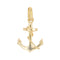Pendentif Pendentif ancre de marine en or 58 Facettes 15-173A