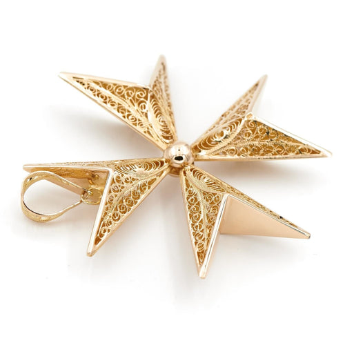 Pendentif Pendentif Filigrane Or jaune 58 Facettes 1913085CN