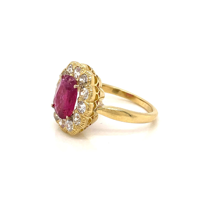 Bague 56 Bague Rubis Diamant 58 Facettes